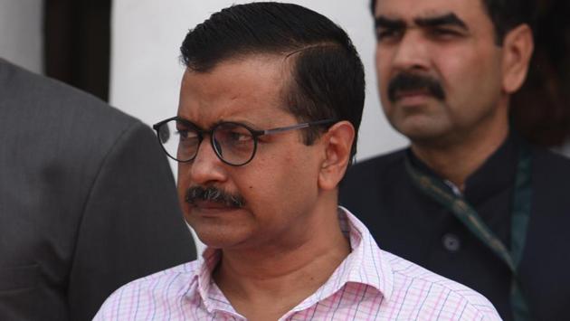 Chief minister Arvind Kejriwal at Delhi Vidhan Sabha in New Delhi. (Raj K Raj/HT FILE PHOTO) Chief minister Arvind Kejriwal at Delhi Vidhan Sabha in New Delhi. (Raj K Raj/HT FILE PHOTO)