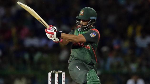 Tamim Iqbal (50) was the top scorer for Bangladesh in the Nidahas Trophy match against Sri Lanka. (AP) Tamim Iqbal (50) was the top scorer for Bangladesh in the Nidahas Trophy match against Sri Lanka. (AP)