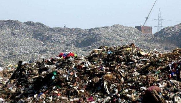 Less than 10% of the entire solid waste generated daily within TMC limits is being disposed scientifically. (HT File Photo) Less than 10% of the entire solid waste generated daily within TMC limits is being disposed scientifically. (HT File Photo)