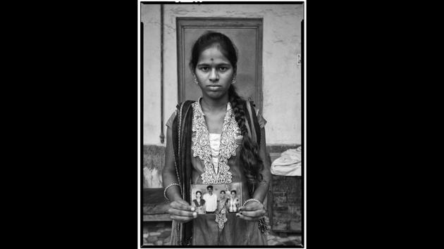 Bocha Manisha, daughter of the late Mallesham and Lakshmi, all residents of Telangana.  (Vijay Jodha) 
