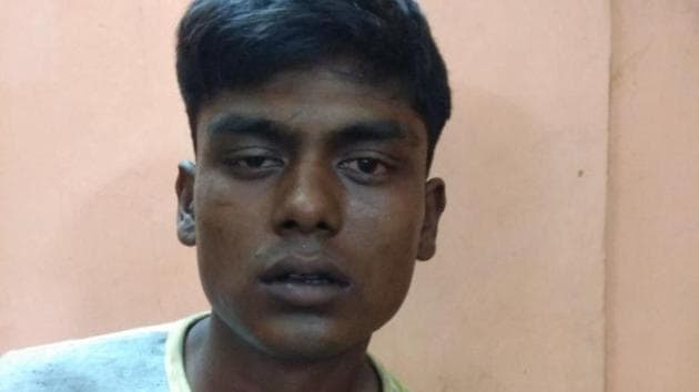 The arrested accused, Abdul Halim Shaikh. The arrested accused, Abdul Halim Shaikh.