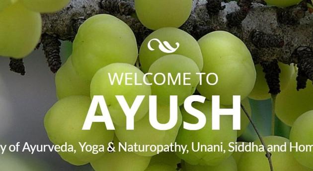 The Ministry of Ayush has received written and online complaints of misleading advertisements and 804 such instances of improper advertisements allegedly of herbal and Ayush products.(Ayush website/screengrab)