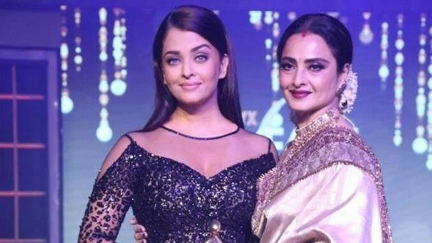 Aishwarya Rai Bachchan receives high praise from Rekha on completing 20 years in the industry. Aishwarya Rai Bachchan receives high praise from Rekha on completing 20 years in the industry.