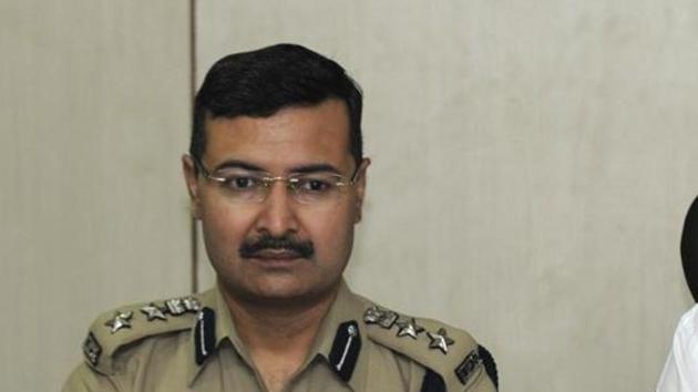 Current Gautam Budh Nagar SSP Love Kumar will now be deputy inspector general, prisons, in Lucknow. SSP Kumar had been promoted to the rank of DIG.(Sunil Ghosh /ht photo)