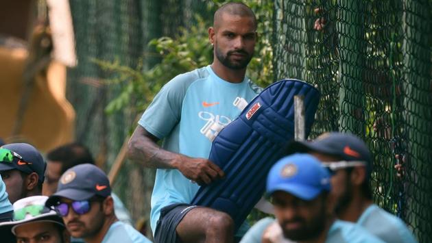 Shikhar Dhawan (C) has two half-centuries in the tournament with a best of 90. (AFP)