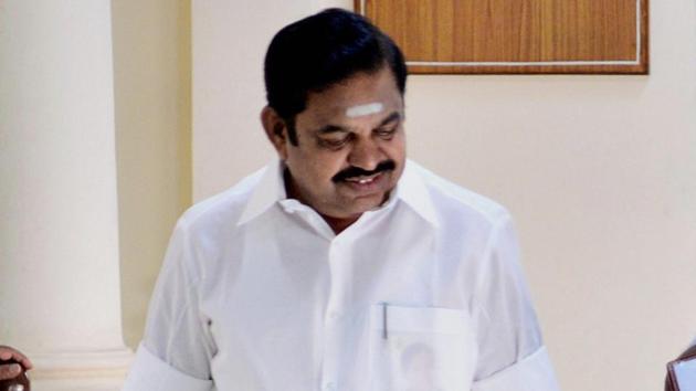 Tamil Nadu chief minister K Palaniswami.(PTI file photo)