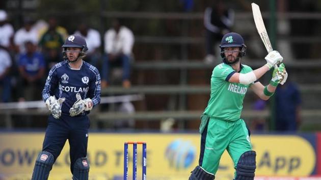 Ireland beat Scotland by 25 runs in the ICC World Cup qualifiers in Harare on Sunday. (ICC) Ireland beat Scotland by 25 runs in the ICC World Cup qualifiers in Harare on Sunday. (ICC)