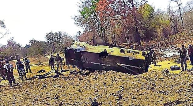 Internal security expert Ajai Sahni said while Maoists using internet is something that needed to be looked into, it was attacks like the one in Chhattisgarh’s Sukma, where an IED blast on March 13 killed nine CRPF men, which must be avoided as these incidents give the cadres “more firepower and confidence” to launch similar attacks.(PTI File Photo)