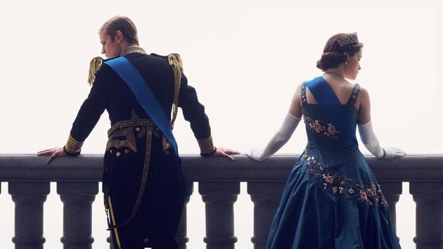 Matt Smith and Claire Foy in the second season of The Crown. (Netflix) Matt Smith and Claire Foy in the second season of The Crown. (Netflix)