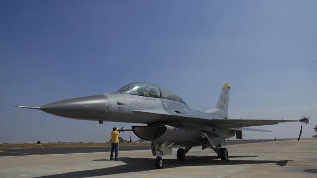 The F-16 remains the backbone of the US Air Force, the world’s most capable air force, said Vivek Lall from Lockheed Martin (Hemant mishra/Mint) The F-16 remains the backbone of the US Air Force, the world’s most capable air force, said Vivek Lall from Lockheed Martin (Hemant mishra/Mint)