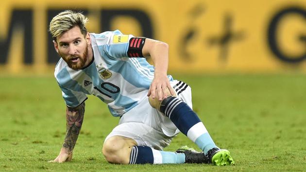Lionel Messi is hoping to win his first ever FIFA World Cup title with Argentina in Russia this summer.(Getty Images)