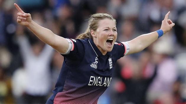 Anya Shrubsole guided England women’s cricket team to victory over India A in their warm-up game ahead of the T20 tri-series. (AFP) Anya Shrubsole guided England women’s cricket team to victory over India A in their warm-up game ahead of the T20 tri-series. (AFP)