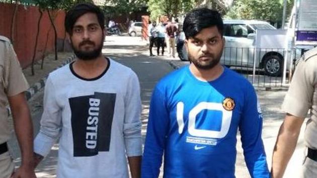 BUSTED: Sehgal brothers — Shubham, 27, and Naman, 24. (HT Photo) BUSTED: Sehgal brothers — Shubham, 27, and Naman, 24. (HT Photo)