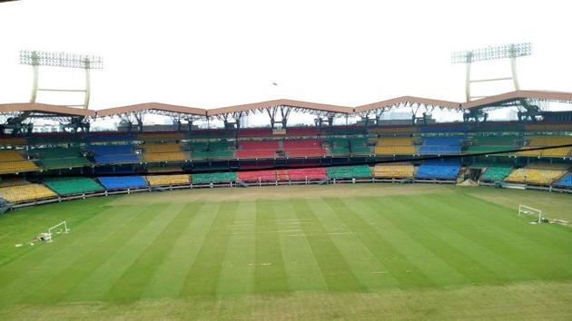 Kochi will host a ODI encounter between India and West Indies in November at the Jawaharlal Nehru Stadium. (HT Photo) Kochi will host a ODI encounter between India and West Indies in November at the Jawaharlal Nehru Stadium. (HT Photo)