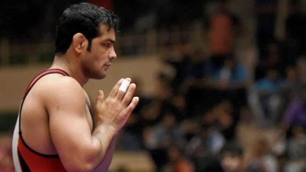 India’s Sushil Kumar is confident of winning a medal at the 2018 Commonwealth Games.(PTI)