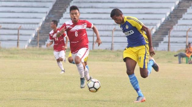 Mizoram defeated Goa in their opening match of the Santosh Trophy football tournament on Tuesday. (AIFF) Mizoram defeated Goa in their opening match of the Santosh Trophy football tournament on Tuesday. (AIFF)