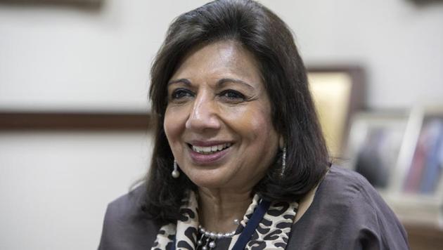 Kiran Mazumdar-Shaw, managing director and co-founder of Biocon Ltd. Biocon, the only Indian drugmaker to win approval to sell copies of a biologic drug in the U.S., expects its business in that nascent sector will generate $1 billion in revenue by 2025 as it clears further regulatory hurdles this year. (Samyukta Lakshmi/Bloomberg) Kiran Mazumdar-Shaw, managing director and co-founder of Biocon Ltd. Biocon, the only Indian drugmaker to win approval to sell copies of a biologic drug in the U.S., expects its business in that nascent sector will generate $1 billion in revenue by 2025 as it clears further regulatory hurdles this year. (Samyukta Lakshmi/Bloomberg)
