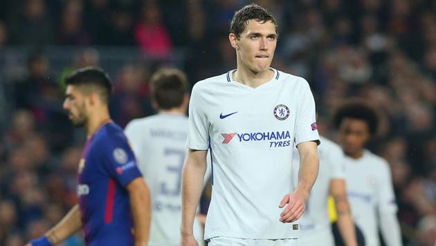 Andreas Christensen has imposed himself in the centre of Chelsea FC’s defence this campaign, making 36 appearances across all competitions, but made costly errors in recent matches.(REUTERS)