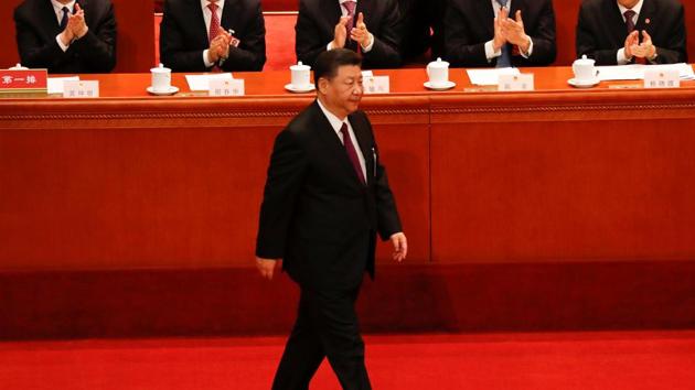 Chinese President Xi Jinping walks to deliver his speech at the closing session of the National People's Congress (NPC) at the Great Hall of the People in Beijing, China March 20, 2018. REUTERS/Damir Sagolj (REUTERS) Chinese President Xi Jinping walks to deliver his speech at the closing session of the National People's Congress (NPC) at the Great Hall of the People in Beijing, China March 20, 2018. REUTERS/Damir Sagolj (REUTERS)