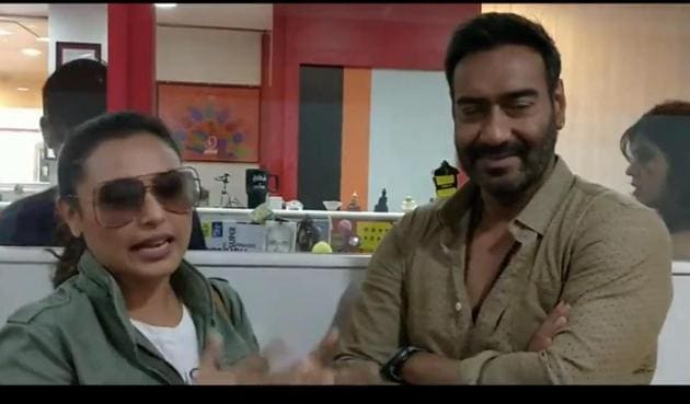 Ajay Devgn talks to Rani Mukerji about the biggest hiccup in his life/ Ajay Devgn talks to Rani Mukerji about the biggest hiccup in his life/