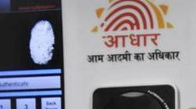 Registering for Aadhaar requires recording one’s biometric details, such as iris scan and fingerprints. Registering for Aadhaar requires recording one’s biometric details, such as iris scan and fingerprints.