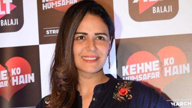 Mona Singh at the screening of Kehne Ko Humsafar Hain in Mumbai. (IANS) Mona Singh at the screening of Kehne Ko Humsafar Hain in Mumbai. (IANS)