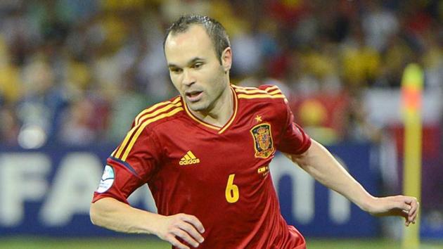 Andres Iniesta will be aiming to play a key role in Spain’s FIFA World Cup campaign in the summer.(AFP file photo)