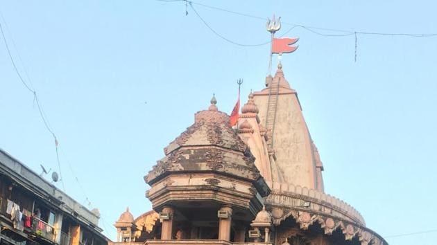 The Gol Deval temple in Bhuleshwar, which is revered by veershaivas, a Lingayat sub-sect.(HTFile Photo)
