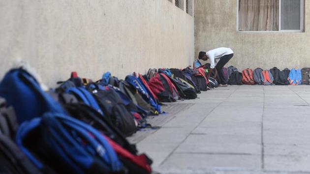 Parents of the child have claimed that they had approached the district and state education department authorities and urged them to take action against the school but to no avail. (HT REPRESENTATIONAL PHOTO) Parents of the child have claimed that they had approached the district and state education department authorities and urged them to take action against the school but to no avail. (HT REPRESENTATIONAL PHOTO)
