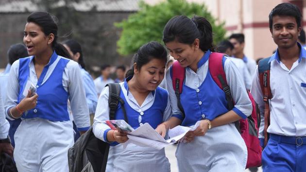 Photos | CBSE Class 12 math paper: Students happy after the exam ...