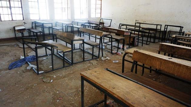 The classroom of the Government Girls Technical College at Dapchi town in northern Nigerian wore a deserted look after Boko Haram Islamists kidnapped 110 schoolgirls on February 28. (AFP File Photo) The classroom of the Government Girls Technical College at Dapchi town in northern Nigerian wore a deserted look after Boko Haram Islamists kidnapped 110 schoolgirls on February 28. (AFP File Photo)