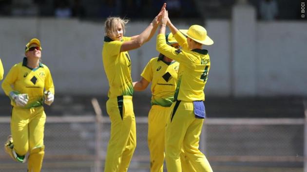 Australia restricted India to 152/5 in 20 overs with some tight bowling before comfortably chasing down the target. (Twitter/BCCIWomen) Australia restricted India to 152/5 in 20 overs with some tight bowling before comfortably chasing down the target. (Twitter/BCCIWomen)