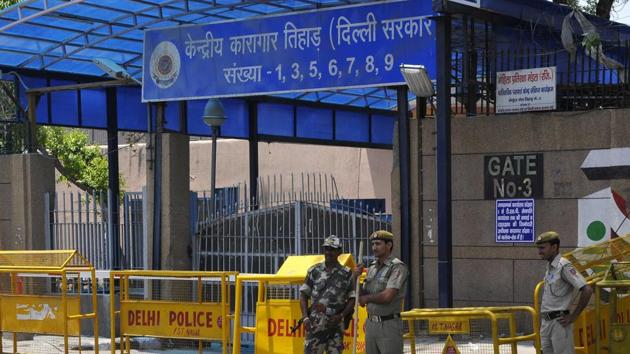 Last week, Bawana’s lawyer approached court, alleging that he was held in solitary confinement and did not have a television. Bawana is kept in a high-risk cell in jail 2 of Tihar. (Vipin Kumar/ HT) Last week, Bawana’s lawyer approached court, alleging that he was held in solitary confinement and did not have a television. Bawana is kept in a high-risk cell in jail 2 of Tihar. (Vipin Kumar/ HT)