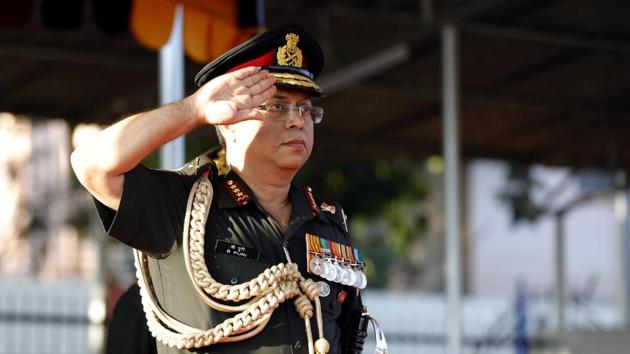 Lt Gen Bipin Puri, director general, Armed Forces Medical Service was the chief guest at the commissioning ceremony. (Rahul Raut/HT PHOTO) Lt Gen Bipin Puri, director general, Armed Forces Medical Service was the chief guest at the commissioning ceremony. (Rahul Raut/HT PHOTO)