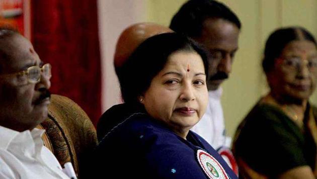 J Jayalalithaa died at Apollo Hospital on December 5, 2016. (HT File Photo) J Jayalalithaa died at Apollo Hospital on December 5, 2016. (HT File Photo)