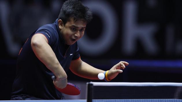 Soumyajit Ghosh, one of India’s top table tennis players in the last decade who took part in the 2012 and 2016 Olympics, has been accused of allegedly raping an 18-year-old girl.(Deepak Malik / SPORTZPICS)