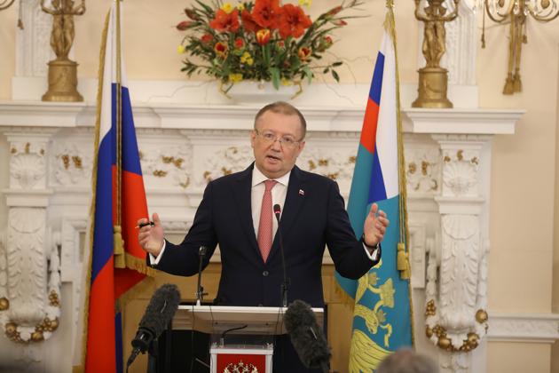 Russia's ambassador to the UK, Alexander Yakovenko, holds a news conference at the Russian Embassy in London on March 22, 2018. (Reuters) Russia's ambassador to the UK, Alexander Yakovenko, holds a news conference at the Russian Embassy in London on March 22, 2018. (Reuters)