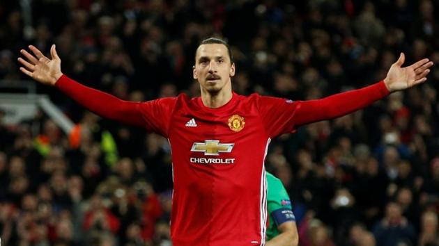 Zlatan Ibrahimovic scored 28 goals in 46 appearances for Manchester United last season.(REUTERS)