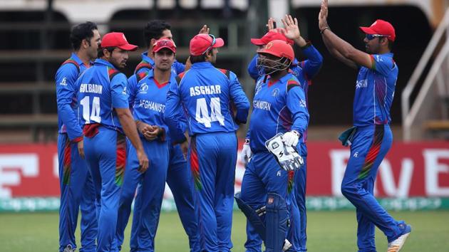 Afghanistan joined the West Indies as the 10th and final team for the ICC Cricket World Cup 2019 after beating Ireland by five wickets.(ICC)