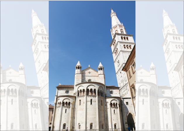 The Cathedral of Modena is considered to be a magnificent example of Romanesque art (Rupali Dean) The Cathedral of Modena is considered to be a magnificent example of Romanesque art (Rupali Dean)