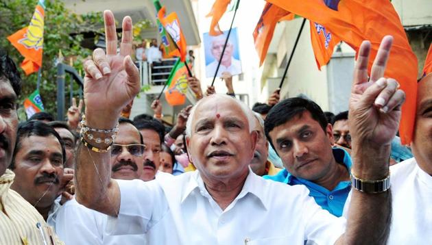 The Lingayat controversy in Karnataka has caused some discomfort to BJP chief ministerial candidate BS Yeddyurappa. (PTI File) The Lingayat controversy in Karnataka has caused some discomfort to BJP chief ministerial candidate BS Yeddyurappa. (PTI File)