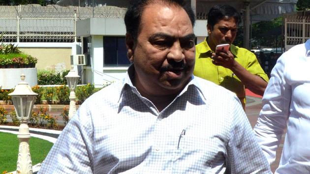 Eknath Khadse questioned how more than 3 lakh rats were killed within a week, raising the matter in the state assembly on Thursday.(Anshuman Poyrekar/HT Photo)