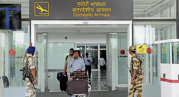 Chandigarh airport domestic terminal