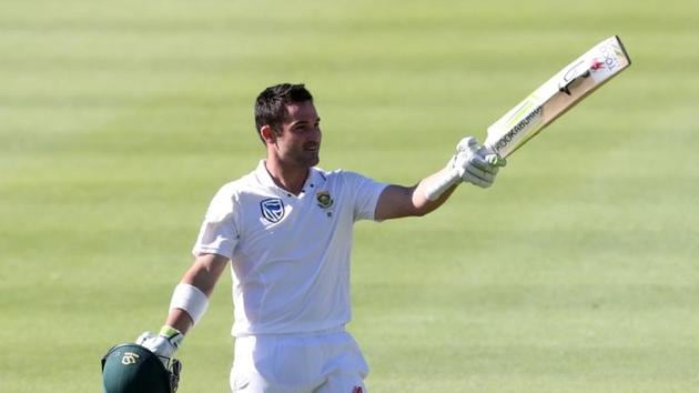Dean Elgar scored his second century against Australia but carried his bat through an innings for the third time in his career. (REUTERS) Dean Elgar scored his second century against Australia but carried his bat through an innings for the third time in his career. (REUTERS)