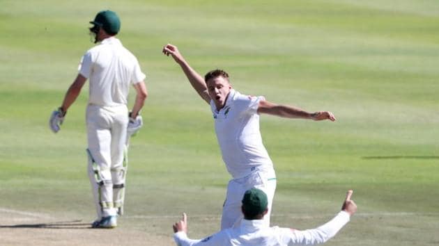 Morne Morkel became the fifth South African pacer to reach 300 wickets as South Africa looked to take a sizeable lead against Australia in the Cape Town Test.(REUTERS)