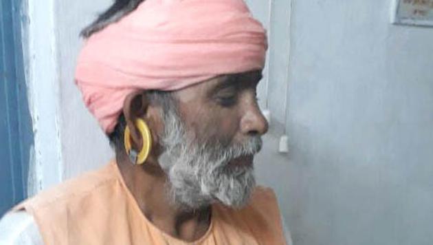 The accused Vikram, in Sirohi. (HT PHOTO) The accused Vikram, in Sirohi. (HT PHOTO)