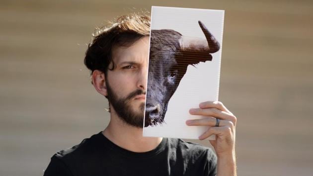 A man demonstrates against bullfighting during a protest called by AnimaNaturalis as part of their campaign against animal abuse, outside the Merida bullring, in the Mexican state of Yucatan, on March 18, 2018. Mexico is one of only eight countries in the world where bullfights are still held. (Luis Perez / AFP) A man demonstrates against bullfighting during a protest called by AnimaNaturalis as part of their campaign against animal abuse, outside the Merida bullring, in the Mexican state of Yucatan, on March 18, 2018. Mexico is one of only eight countries in the world where bullfights are still held. (Luis Perez / AFP)