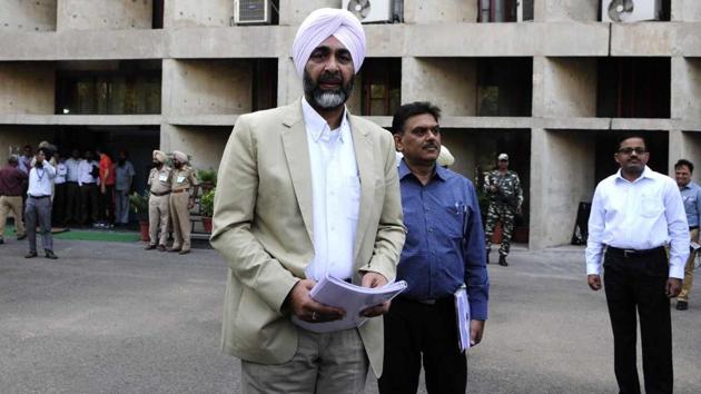 Punjab finance minister Manpreet Badal started the section on industry and business development on a self-congratulatory note. (Keshav Singh) Punjab finance minister Manpreet Badal started the section on industry and business development on a self-congratulatory note. (Keshav Singh)