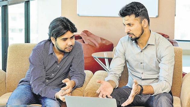(From left) Vijay Chhuttani and Ritesh Kothari. (Shankar Narayan/HT PHOTO) (From left) Vijay Chhuttani and Ritesh Kothari. (Shankar Narayan/HT PHOTO)