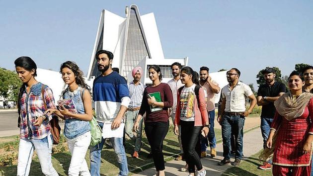 A one-time grant of Rs 50 cr has been announced for Punjabi University, Patiala, besides at least 6% hike in annual grant of Rs 88 crore. (HT File) A one-time grant of Rs 50 cr has been announced for Punjabi University, Patiala, besides at least 6% hike in annual grant of Rs 88 crore. (HT File)